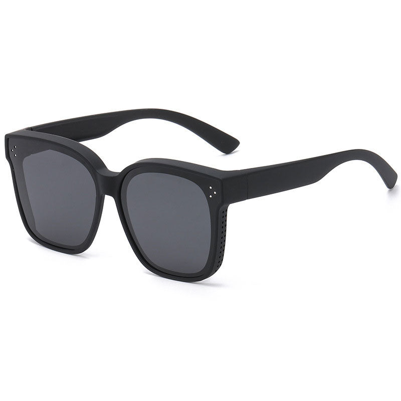 Polarised ultraviolet anti-myopia sunglasses