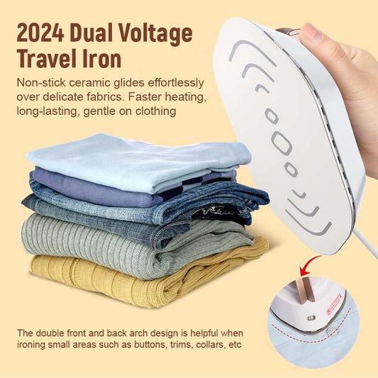 2024 Dual Voltage Travel Iron