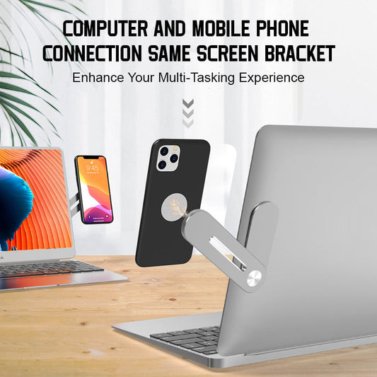 Computer And Mobile Phone Connection Same Screen Bracket