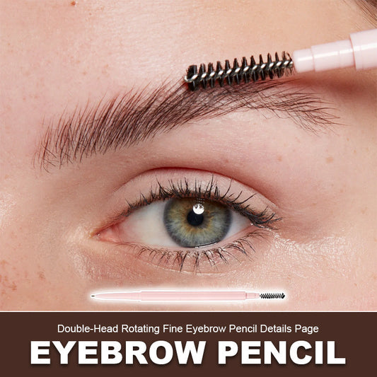 ✨Double-Head Rotating Fine Eyebrow Pencil Details Page✨