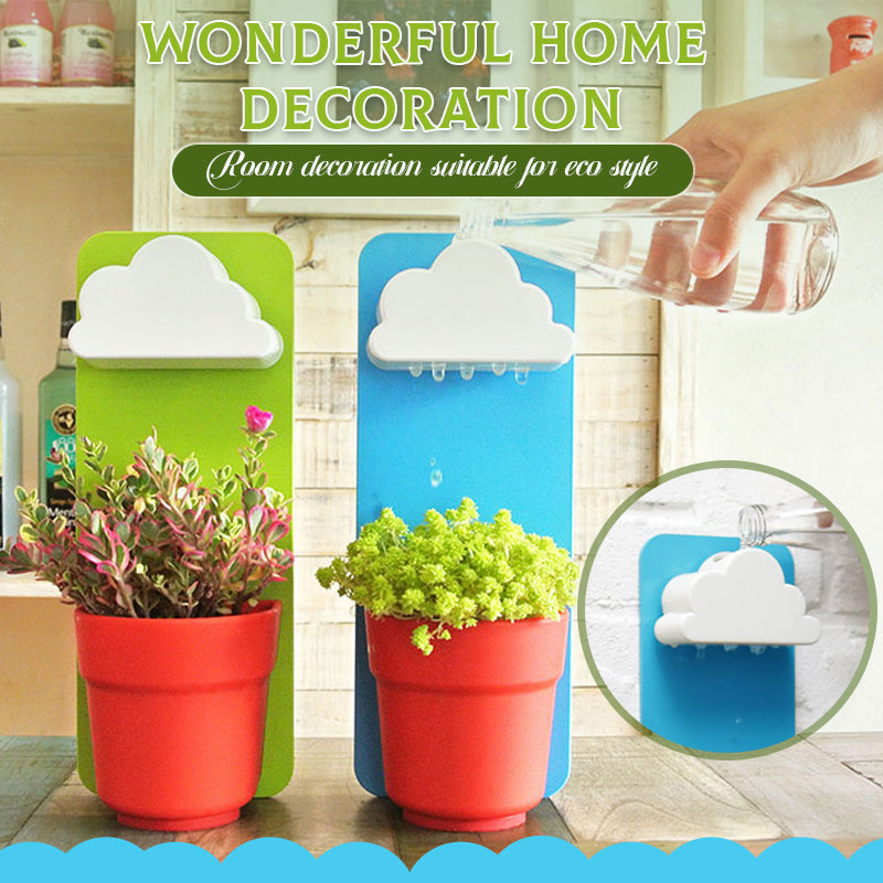 Rainy Pot: Now Your Flowers Can Have Their Very Own Rain Clouds