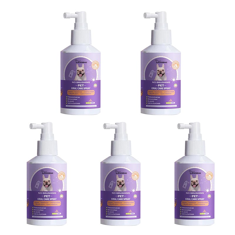 💥Offer🔥Tooth cleaning spray for dogs and cats.