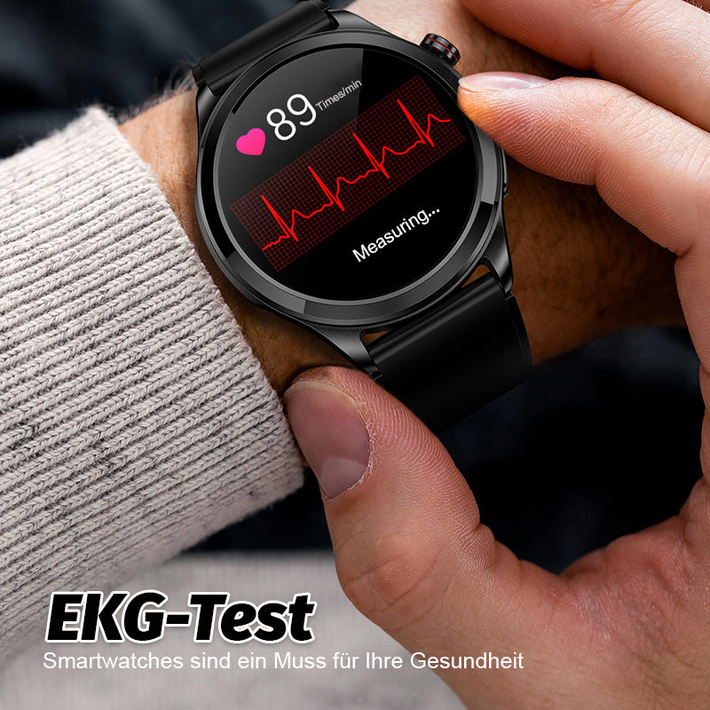 Herzfrequenz-Blutzuckerüberwachung, Bluetooth-Anruf-Sportuhr/Heart rate blood sugar monitoring, Bluetooth call sports watch