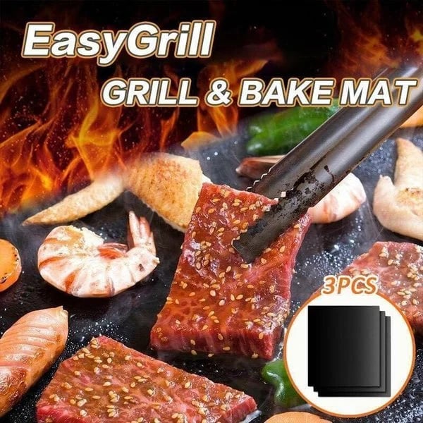 Cuttable Non-Stick BBQ Grill Mats