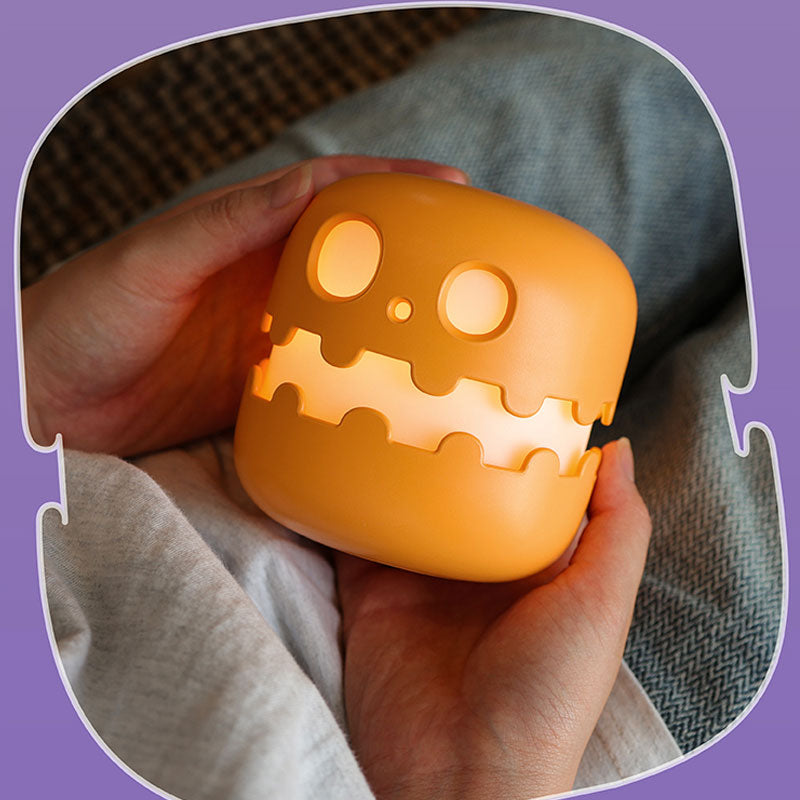 Halloween Press Pumpkin Night Light