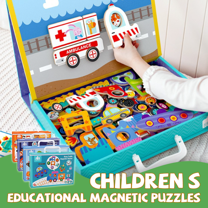 Children's Educational Magnetic Puzzles