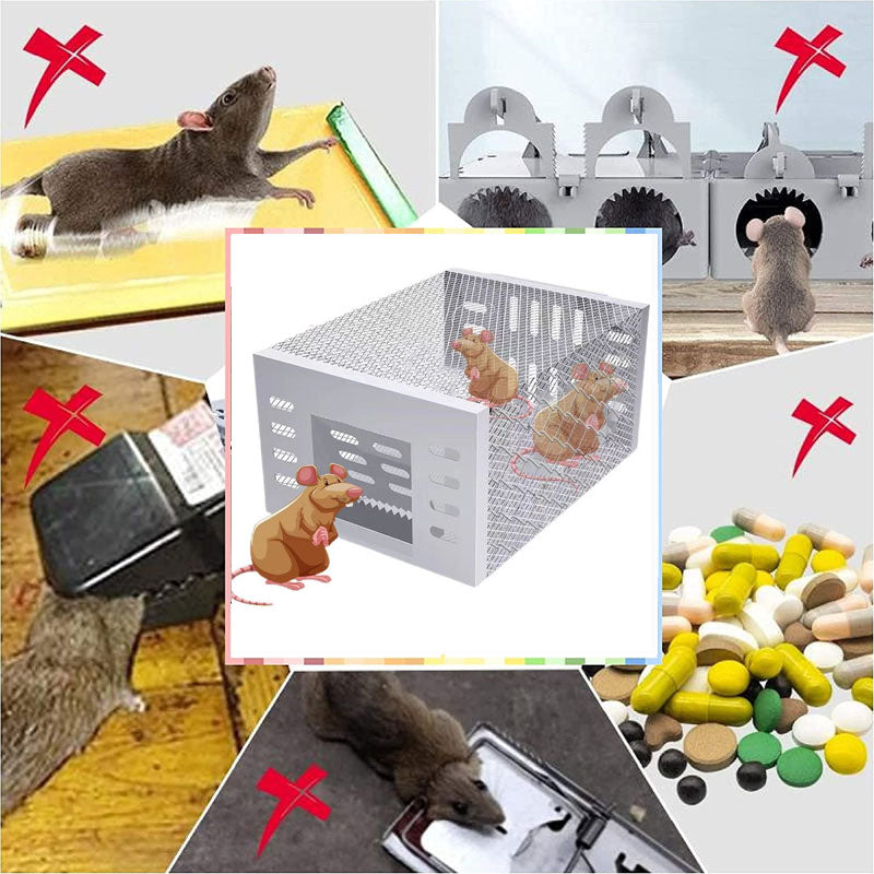 Automatic Continuous Cycle Mouse Trap