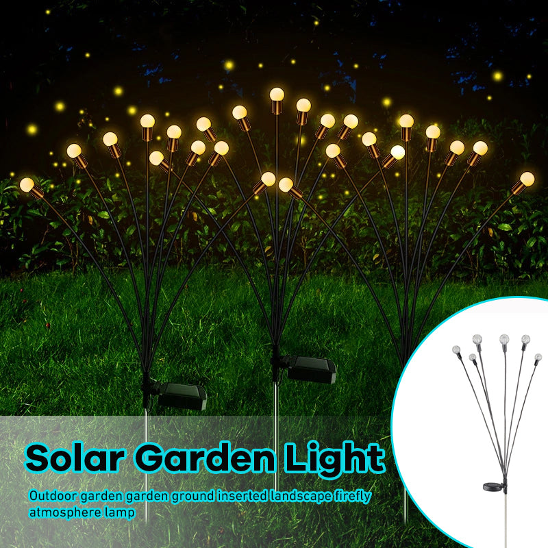 Solar Garden Light - Starburst Swing Light